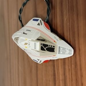 Hallmark Keepsake Ornament Star Trek Voyager Delta Flyer Magic Light &Voice 2002